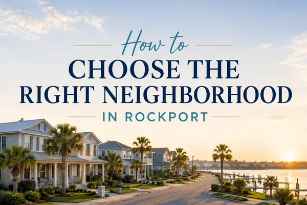 How to Choose the Right Neighborhood in Rockport