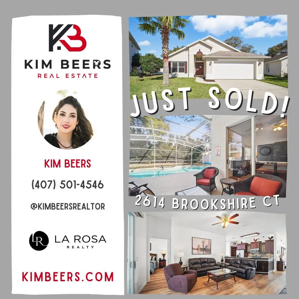 Just Sold in Kissimmee Florida!
