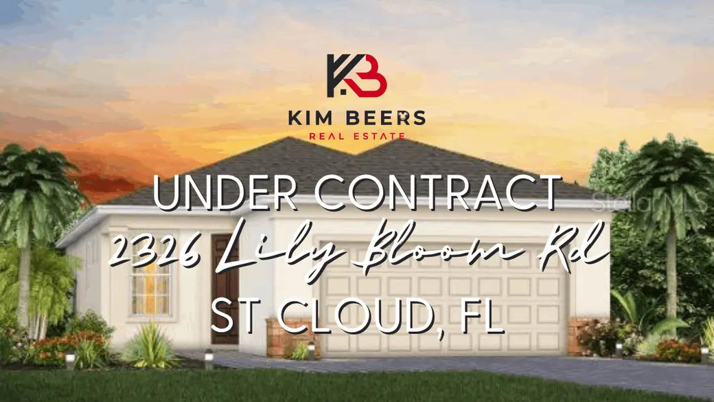 Under Contract! 2326 Lily Bloom Rd. St. Cloud, FL 