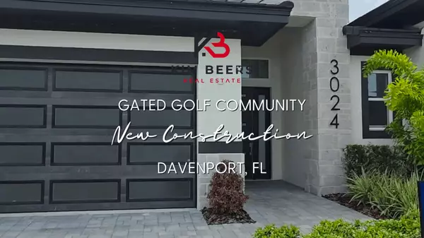 New Construction in Gated Golf Community in Davenport!