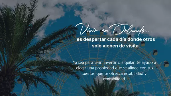 Palmeras y cielo despejado en Orlando, evocando la calidad de vida y oportunidades de inversión en la ciudad. Diversidad de parques de diversion (2)