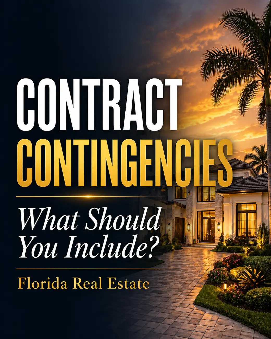 What Contingencies Should You Include in a Florida Real Estate Contract?