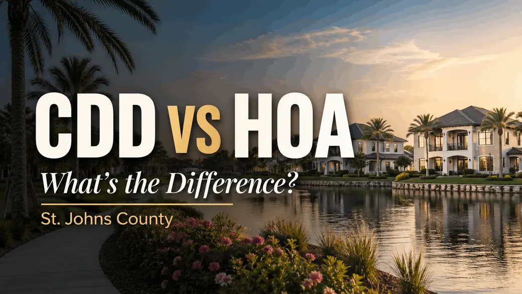  What Is the Difference Between a CDD and an HOA in St. Johns County?