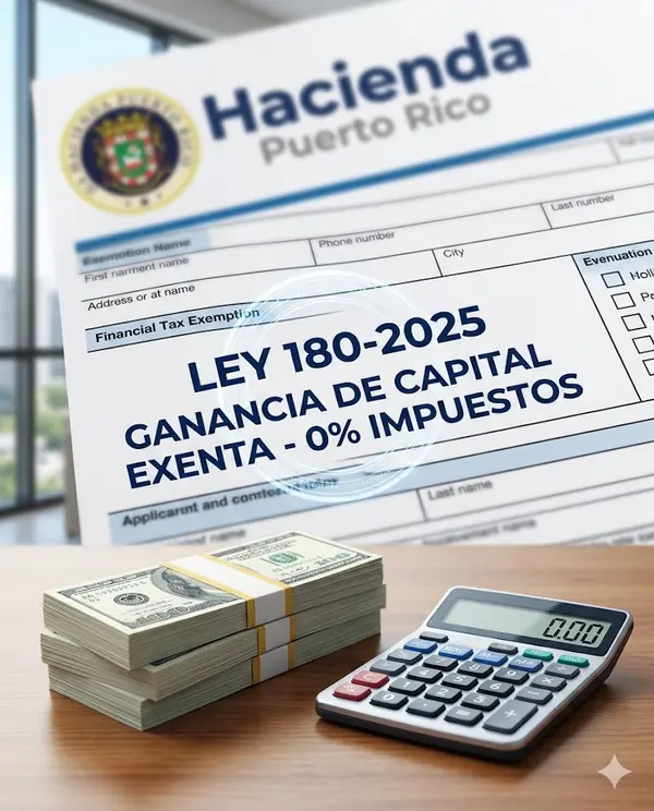 feature image of Ley 180-2025 en Guaynabo: Cómo Vender Tu Residencia Principal con 0% de Impuesto en Ganancia de Capital