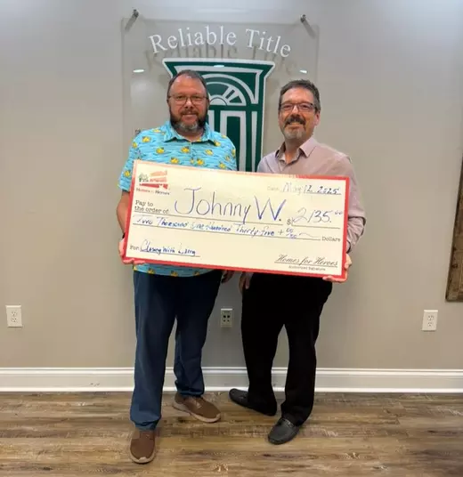 Larry LeSueur Homes For Heroes Success