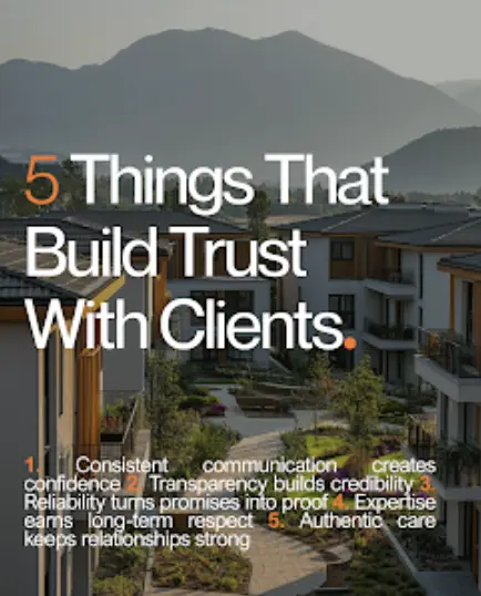 5 Things That Build Trust With Clients