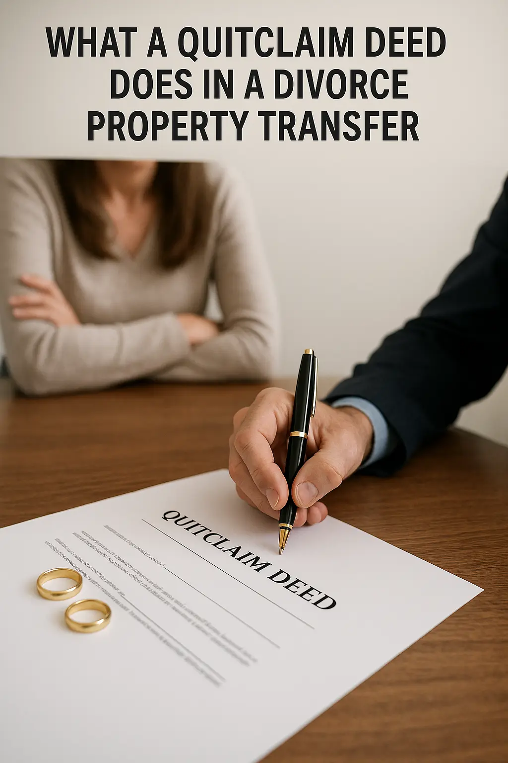 What a Quitclaim Deed Does in a Divorce Property Transfer in Grayslake, Illinois