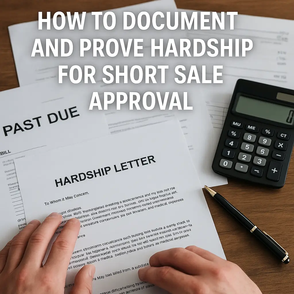 How to Document and Prove Hardship for Short Sale Approval in Round Lake Park, Illinois