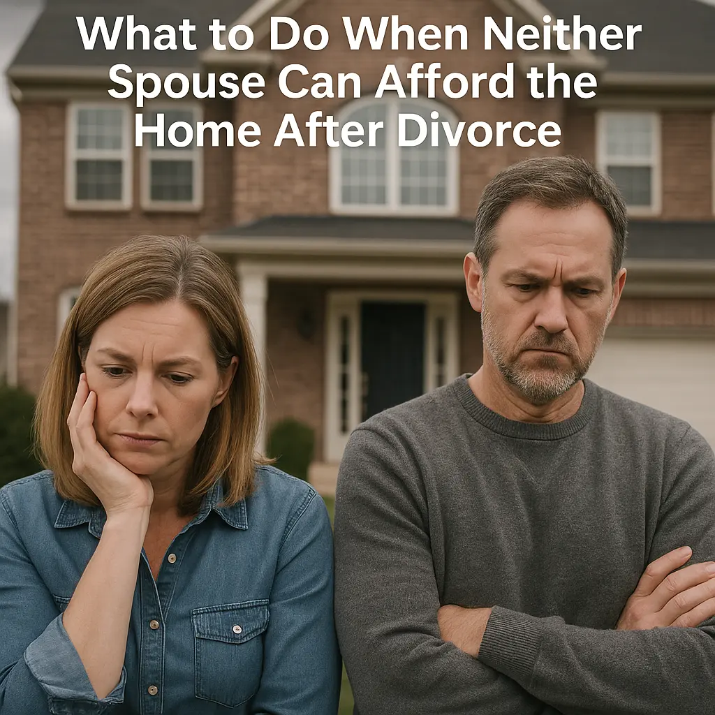 What to Do When Neither Spouse Can Afford the Home After Divorce in Volo, Illinois
