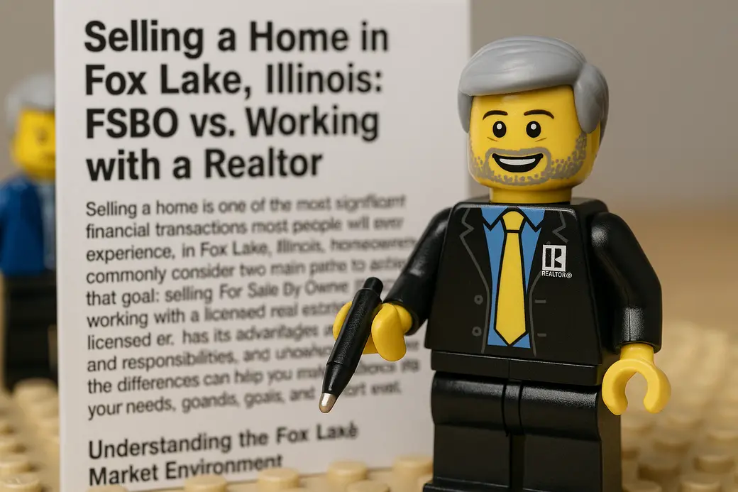 Selling a Home in Fox Lake, Illinois: FSBO vs. Working with a Realtor