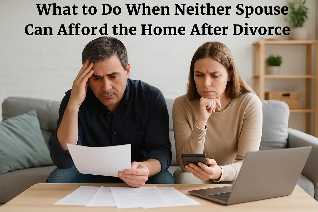 What to Do When Neither Spouse Can Afford the Home After Divorce in Wadsworth, Illinois