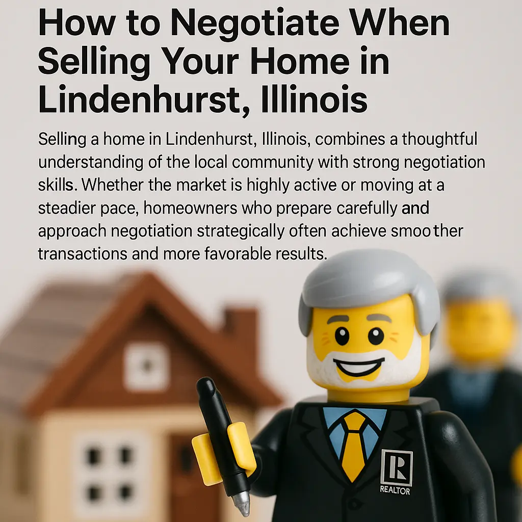 How to Negotiate When Selling Your Home in Lindenhurst, Illinois