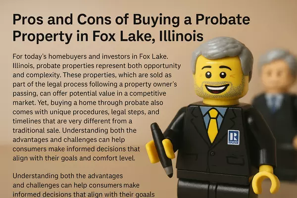Pros and Cons of Buying a Probate Property in Fox Lake, Illinois,Dick Barr, CRS
