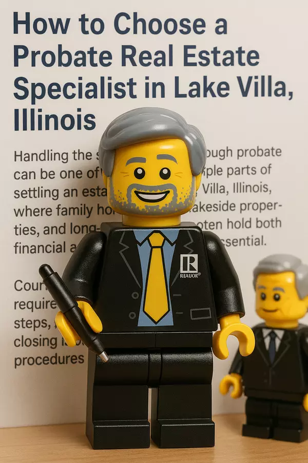 How to Choose a Probate Real Estate Specialist in Lake Villa, Illinois,Dick Barr, CRS
