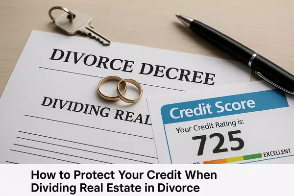 How to Protect Your Credit When Dividing Real Estate in Divorce