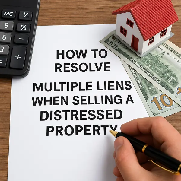 How to Resolve Multiple Liens When Selling a Distressed Property in Round Lake Park, Illinois