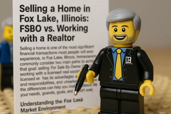 feature image of Selling a Home in Fox Lake, Illinois: FSBO vs. Working with a Realtor
