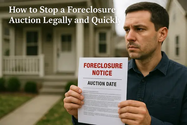 How to Stop a Foreclosure Auction Legally and Quickly in Lindenhurst, Illinois