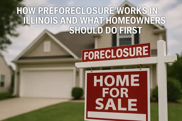 How Preforeclosure Works in Illinois and What Homeowners in Round Lake Heights Should Do First