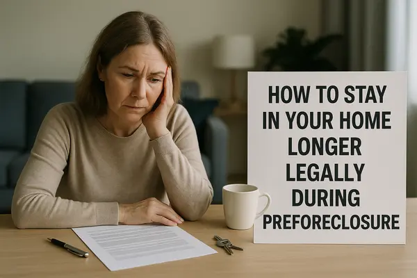How to Stay in Your Home Longer Legally During Preforeclosure in Wadsworth, Illinois