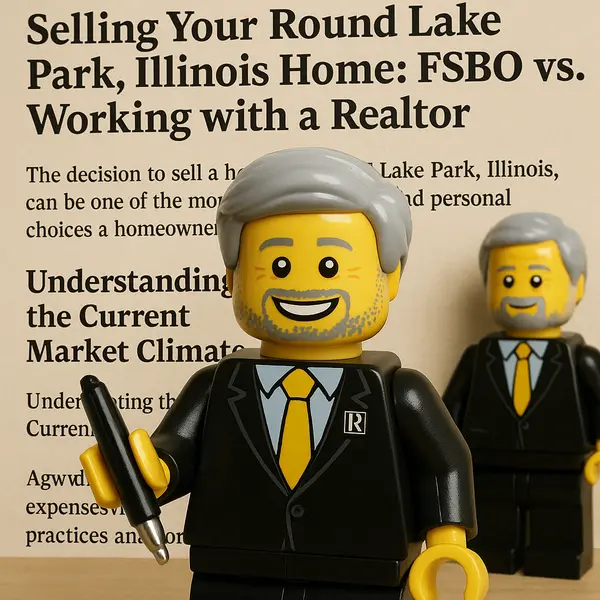 Selling Your Round Lake Park, Illinois Home: FSBO vs. Working with a Realtor