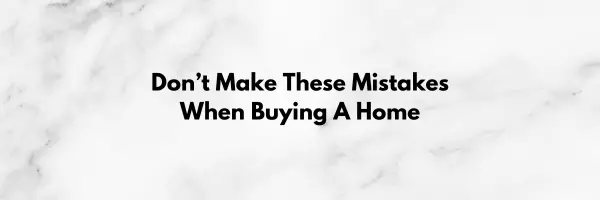 Common Mistakes Buyers Make (and How to Avoid Them),Mike Rolewicz