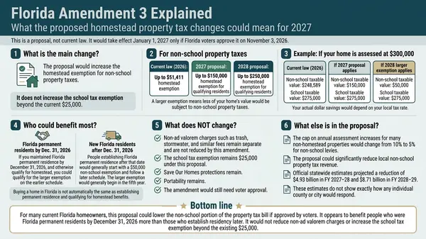 feature image of Florida Amendment 3 Explained: What the Proposed Homestead Property Tax Changes Mean for 2027