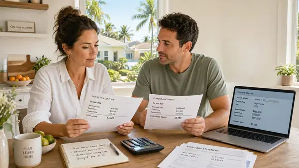 feature image of Why Did My Property Taxes Go Up After Buying a Home in Miami?