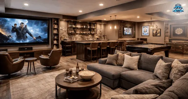 How to Turn Your Basement into an Entertainment Hub