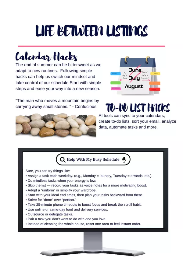 CALENDAR HACKS