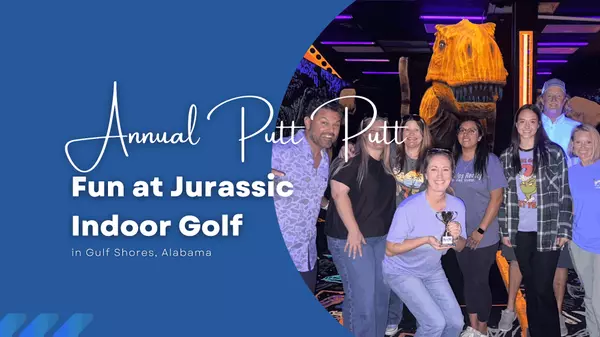 Annual Putt Putt Fun at Jurassic Indoor Golf in Gulf Shores