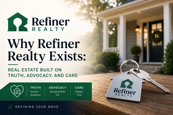 feature image of Why Refiner Realty Exists: Real Estate Built on Truth, Advocacy, and Care