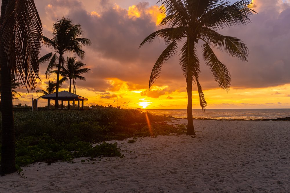 Sunrise on Sombrero Beach in Marathon, FL