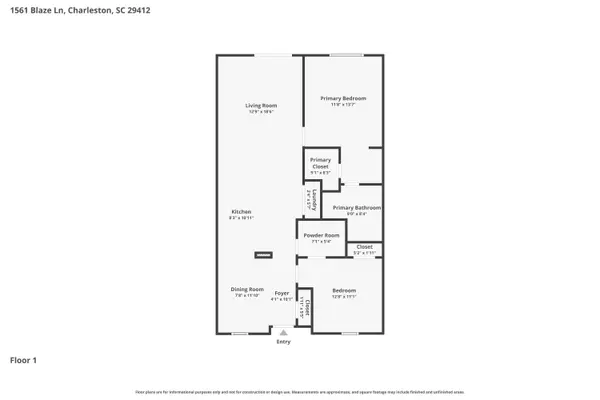 1561 Blaze Ln, Charleston, SC 29412