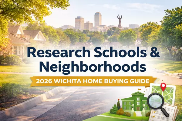 feature image of Wichita Home Buying 2026: School &amp; Neighborhood Research Tools for Buyers