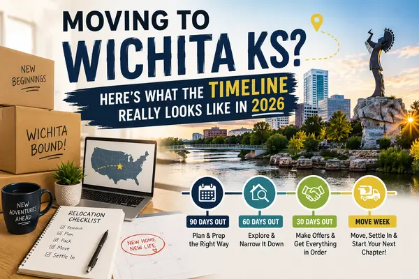 How Long Does It Actually Take to Relocate to Wichita KS? A Timeline for Out-of-State Buyers in 2026