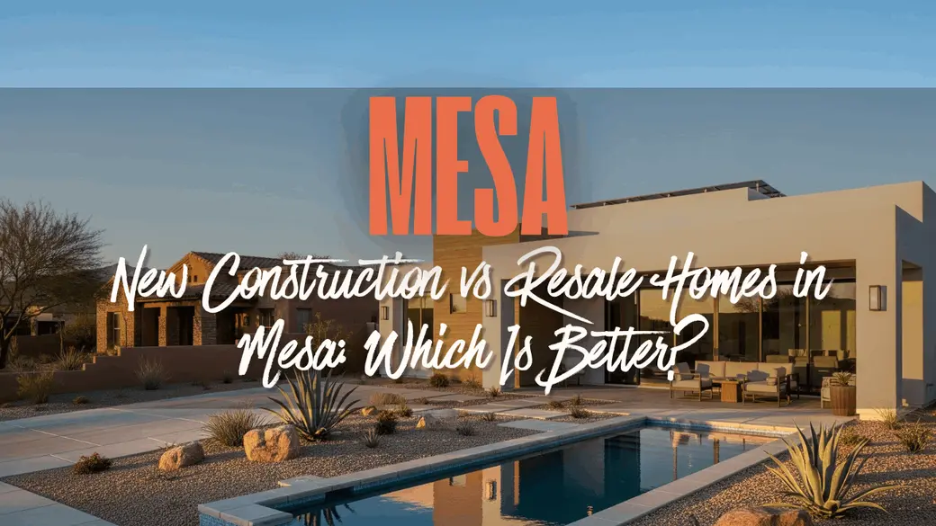 New Construction vs Resale Homes in Mesa: Which Is Better?
