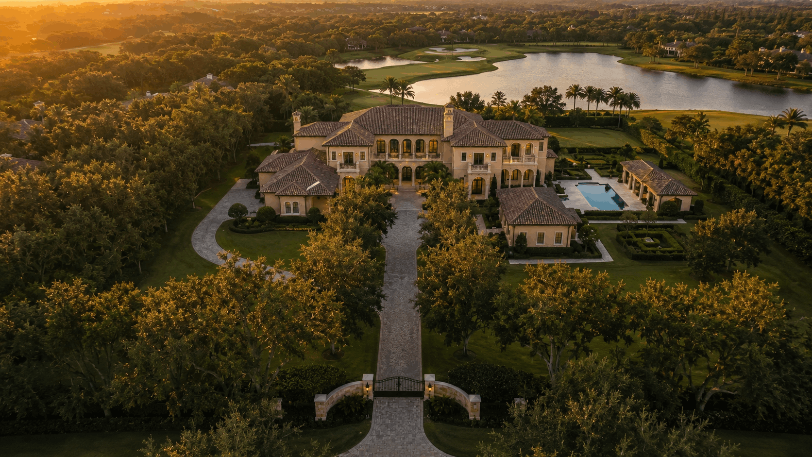 Luxury equestrian home on acreage for sale in Southwest Ranches FL.