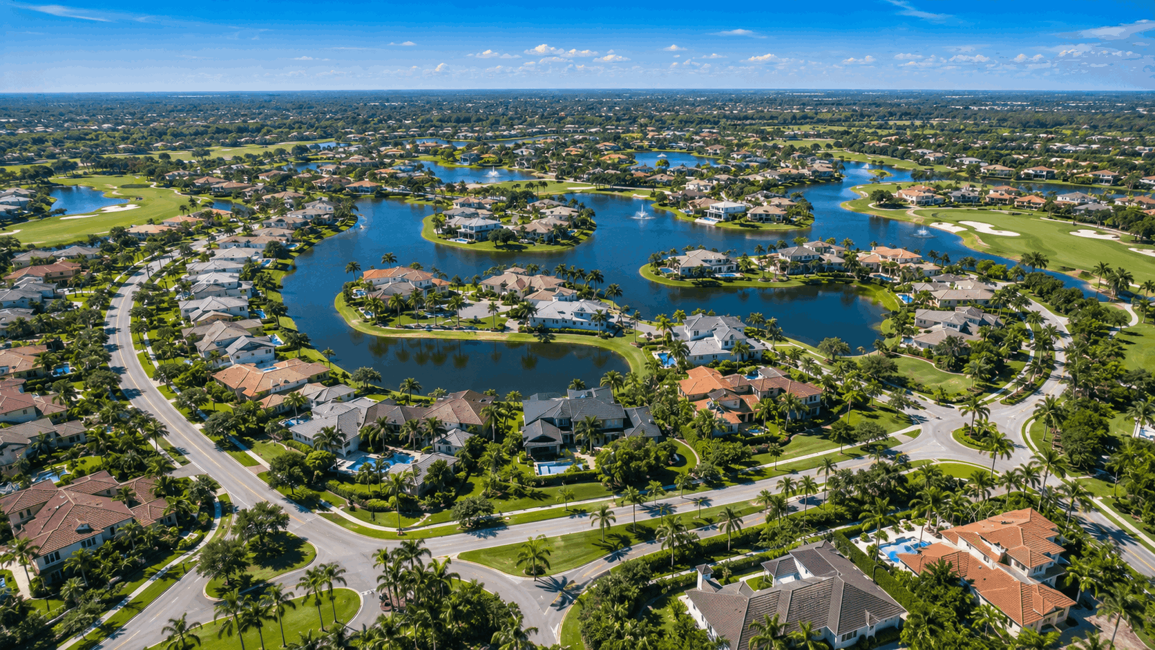 Luxury estate home in the Weston Hills Country Club community.