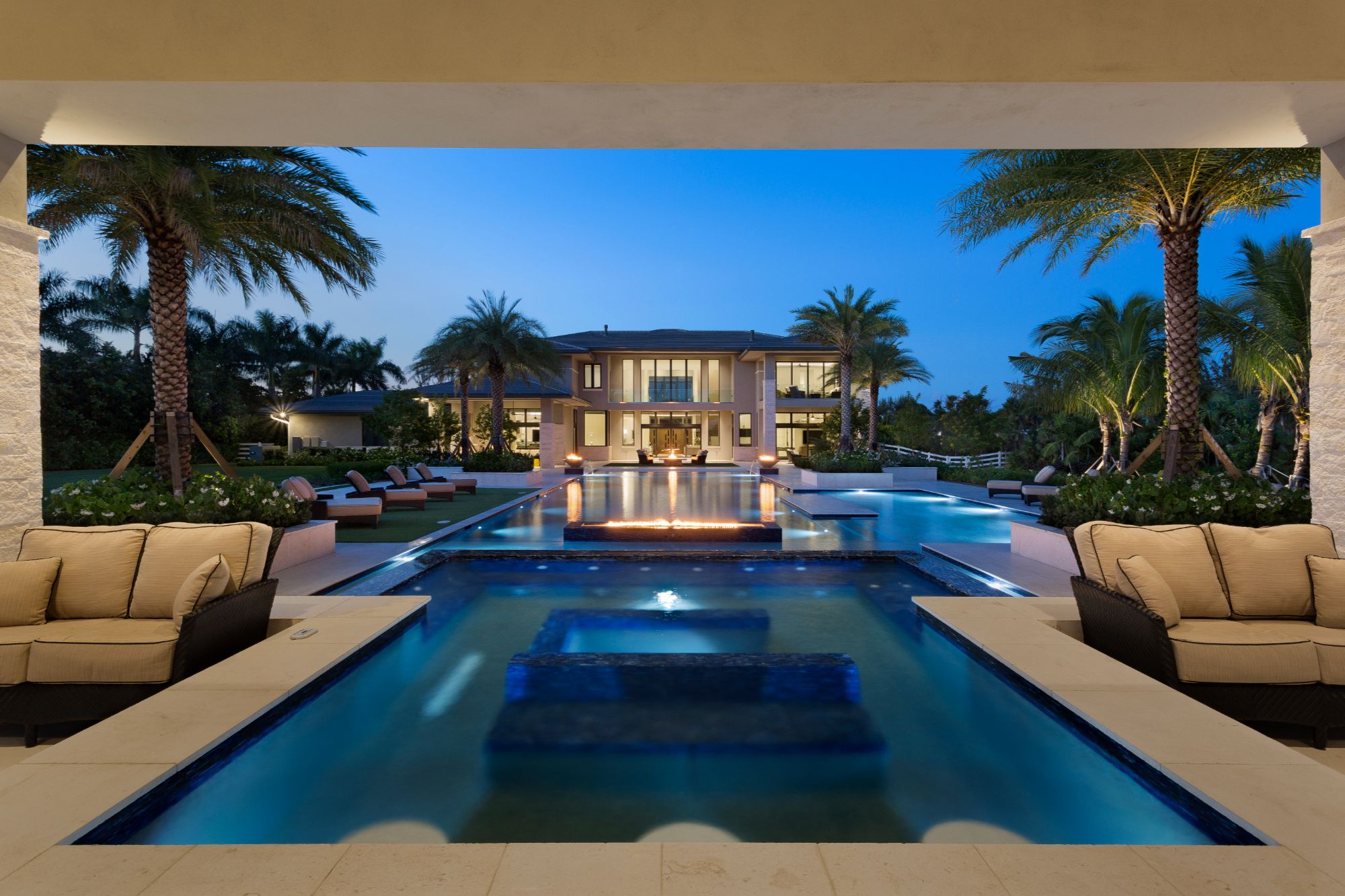 Private equestrian estate gate in Southwest Ranches FL illustrating recovering luxury inventory