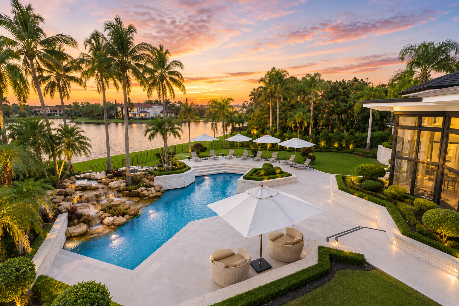 Waterfront luxury property in Weston FL representing market outlook for late 2026