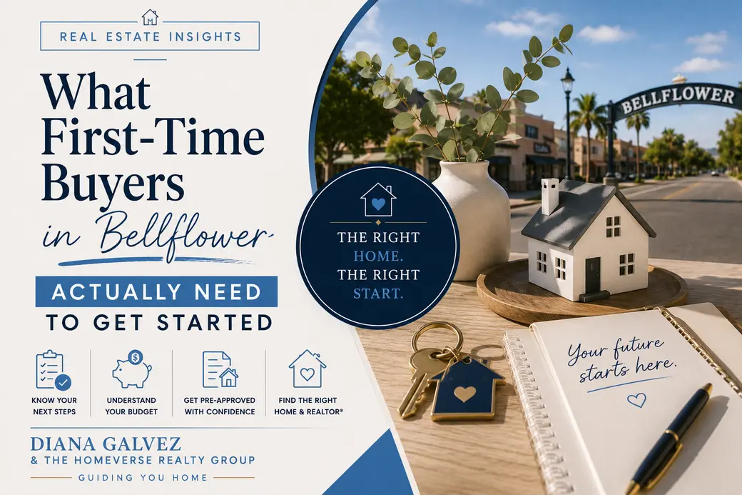 What First-Time Buyers in Bellflower Actually Need to Get Started