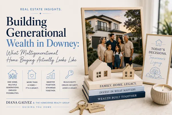 Building Generational Wealth in Downey: What Multigenerational Home Buying Actually Looks Like,Diana Galvez