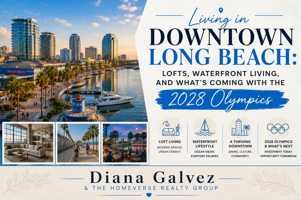 Living in Downtown Long Beach: Lofts, Waterfront Living, and What's Coming With the 2028 Olympics,Diana Galvez