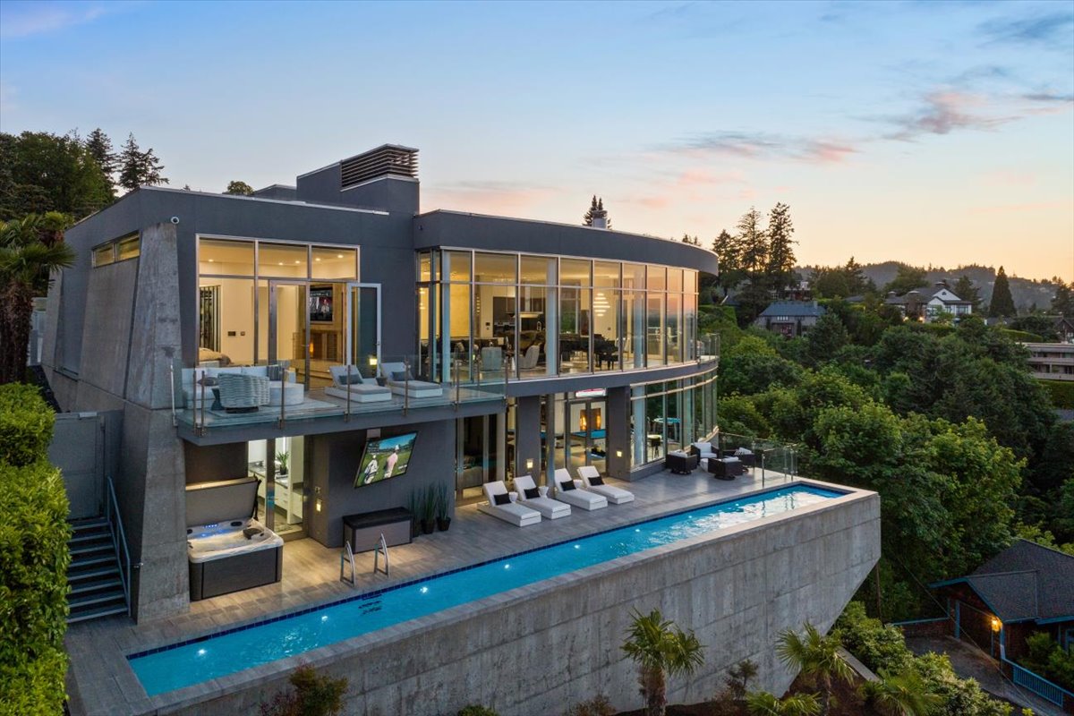 west hills luxury view