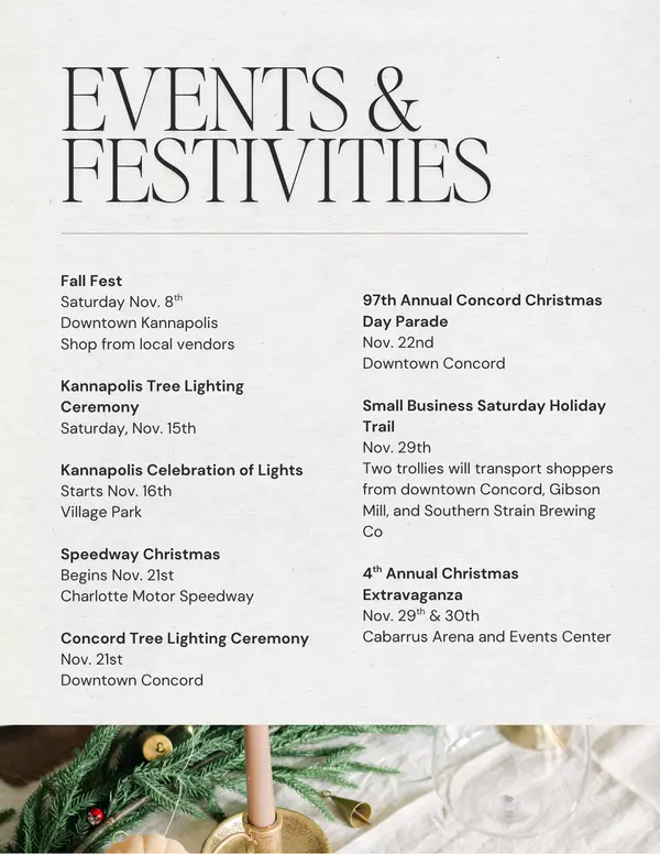 Your Local Guide to November Events & Festivities in Cabarrus County