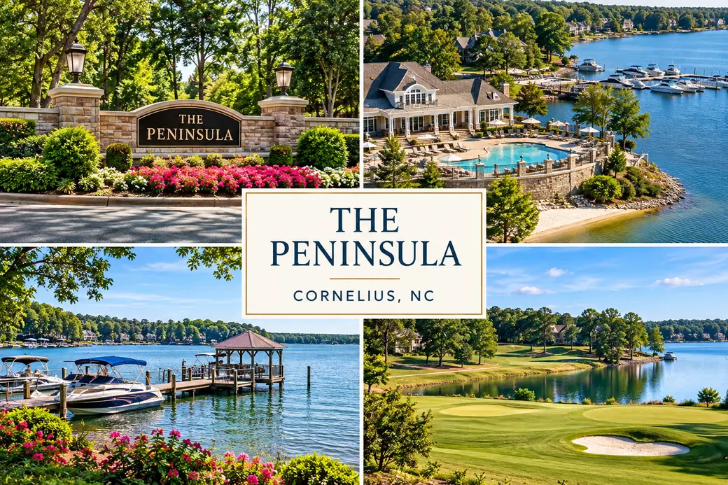 The Peninsula in Cornelius, NC: Luxury Waterfront Homes, Golf & Lake Norman Living