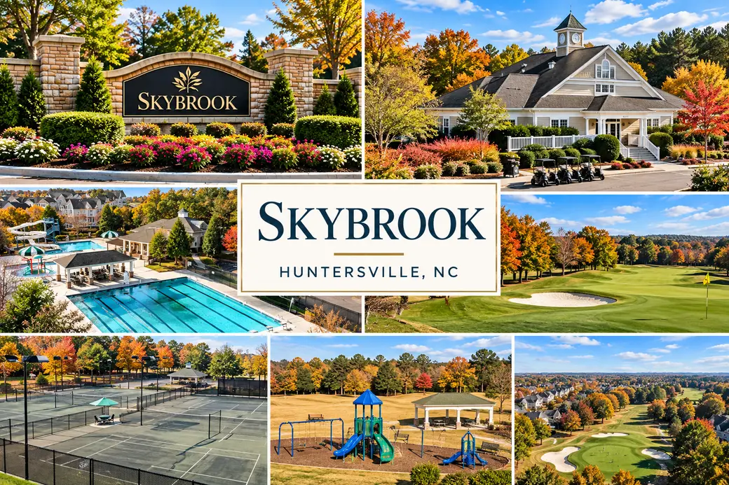 Skybrook in Huntersville, NC: Golf Course Living, Beautiful Homes & Community Lifestyle