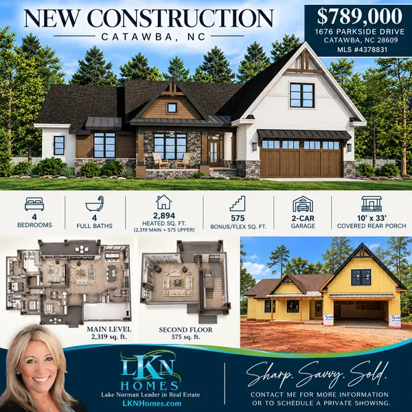 Modern Farmhouse New Construction in Catawba, NC | 1676 Parkside Drive,Maureen Roberge