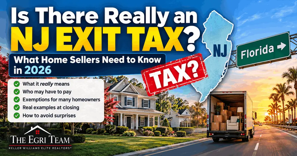 Is There Really an NJ Exit Tax? What Home Sellers Need to Know in 2026
